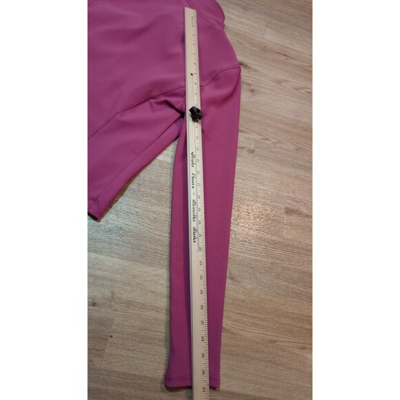 Spyder Jacket Womens Medium Pink Sweatshirt Full Zip Zipped Pockets Stretch Gym - Picture 15 of 16